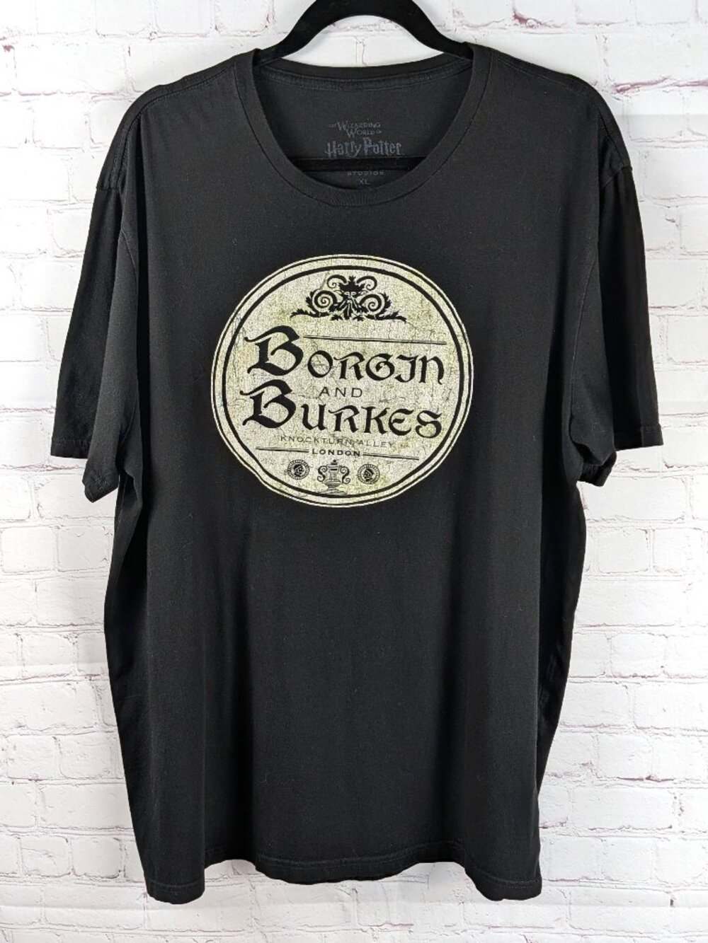 Harry Potter Borgin & Burkes Universal Studios Graphic Tee XL